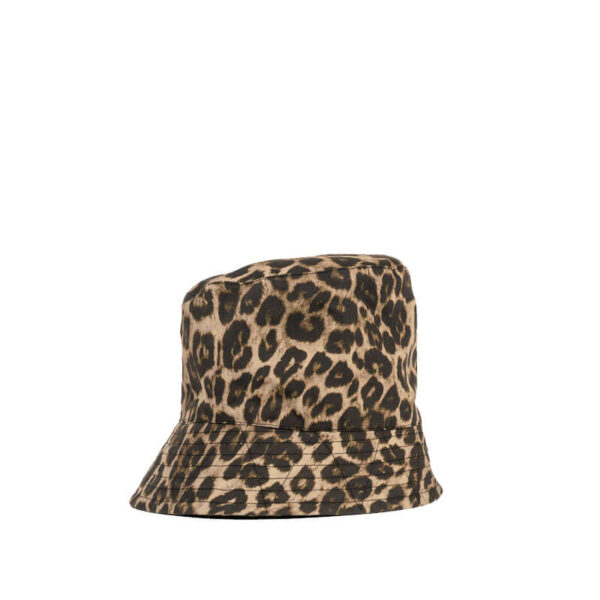 ENGINEERED GARMENTS Bucket Hat - Brown Leopard