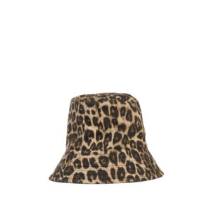 ENGINEERED GARMENTS Bucket Hat - Brown Leopard