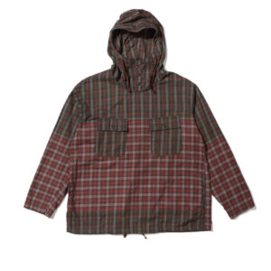 ENGINEERED GARMENTS Cagoule Shirt - Olive / Red Smoky Plaid