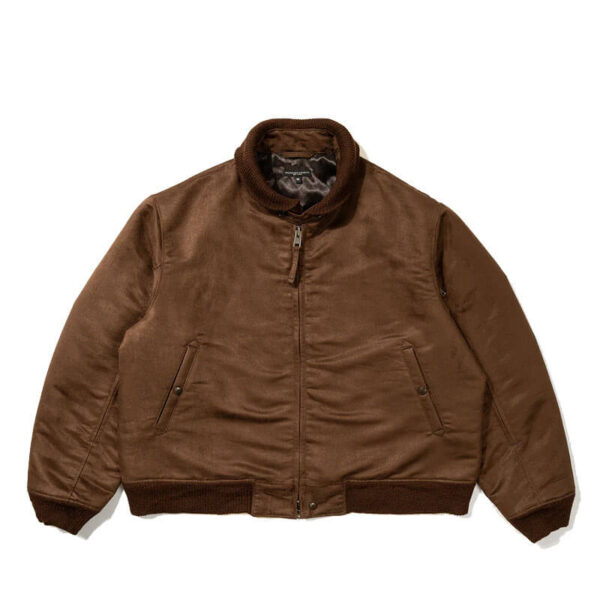 ENGINEERED GARMENTS LL Jacket - Brown Fake Suede