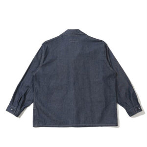 ENGINEERED GARMENTS WORKADAY MC Shirt Jacket - Indigo 8oz Denim