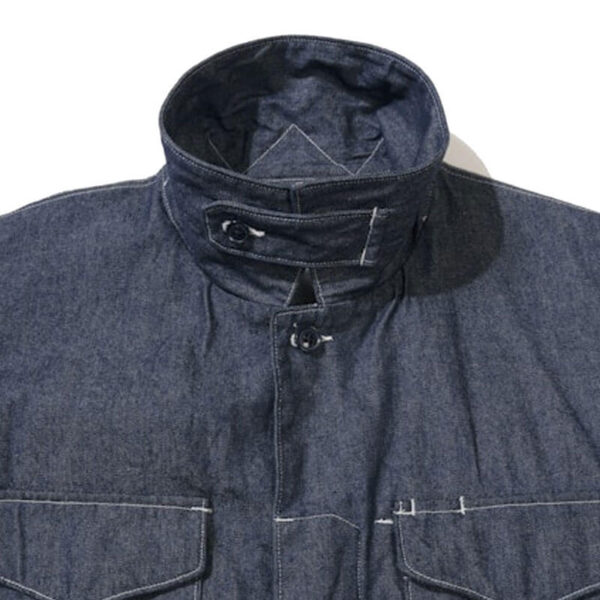 ENGINEERED GARMENTS WORKADAY MC Shirt Jacket - Indigo 8oz Denim