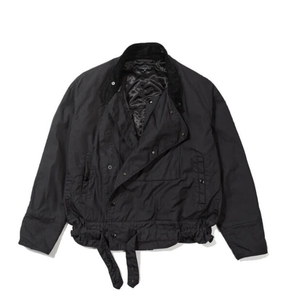 ENGINEERED GARMENTS Moto Jacket - Black Nyco