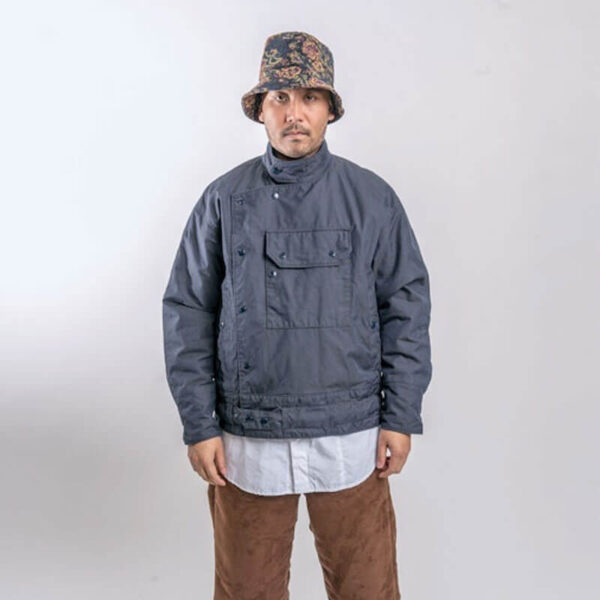 ENGINEERED GARMENTS Moto Jacket - Black Nyco