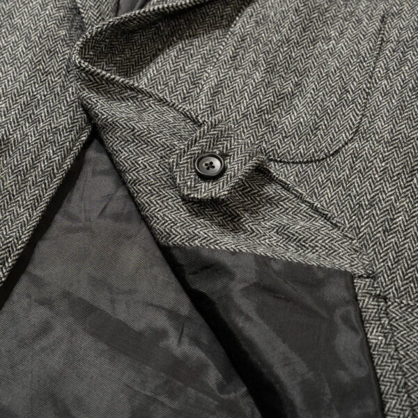 ENGINEERED GARMENTS Slanted Jacket - Grey Herringbone