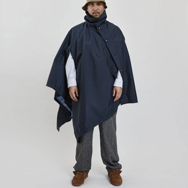 ENGINEERED GARMENTS Tent Cape - Dark Navy 3L