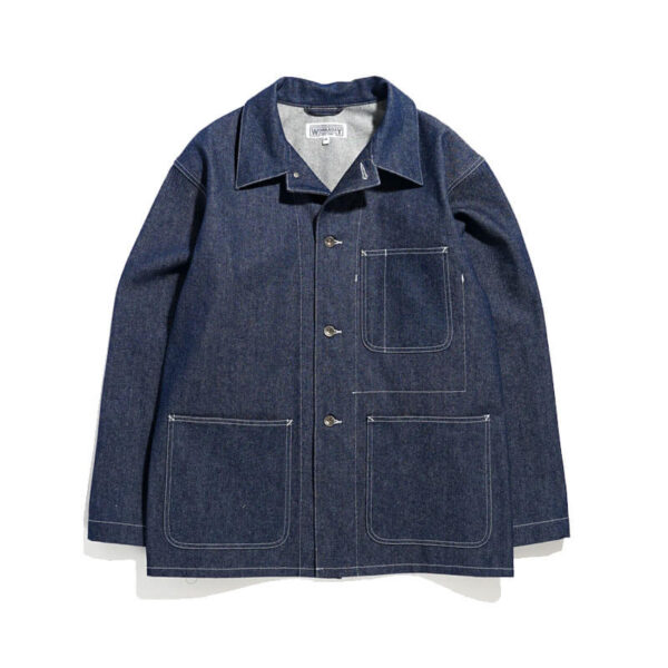 ENGINEERED GARMENTS WORKADAY Utility Jacket - Indigo 12oz Denim