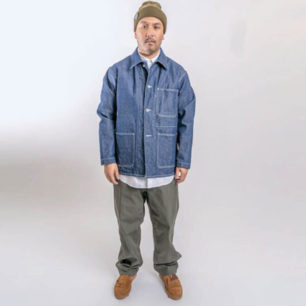 ENGINEERED GARMENTS WORKADAY Utility Jacket - Indigo 12oz Denim