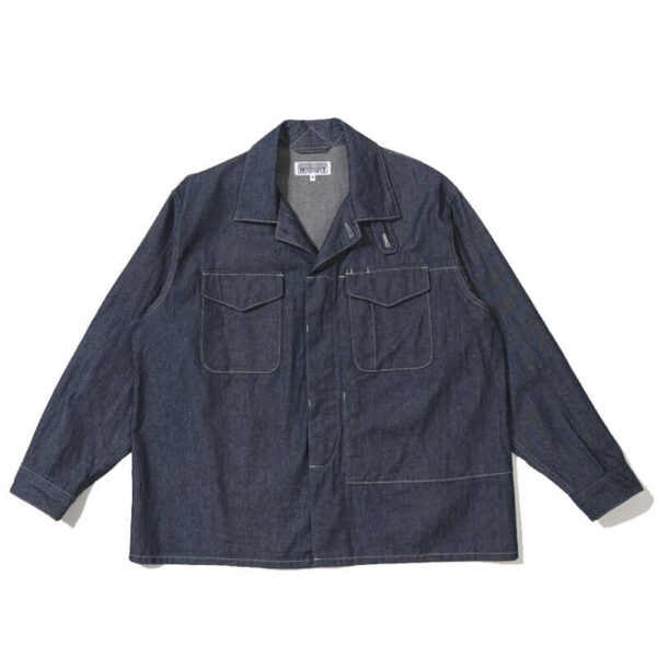 Engineered Garments WORKADAY MC Shirt Jacket – Indigo 8oz Denim