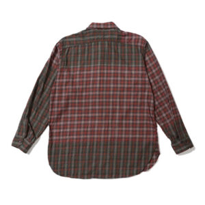 ENGINEERED GARMENTS Work Shirt - Olive / Red Smoky Plaid