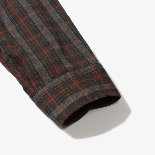 ENGINEERED GARMENTS Work Shirt - Olive / Red Smoky Plaid