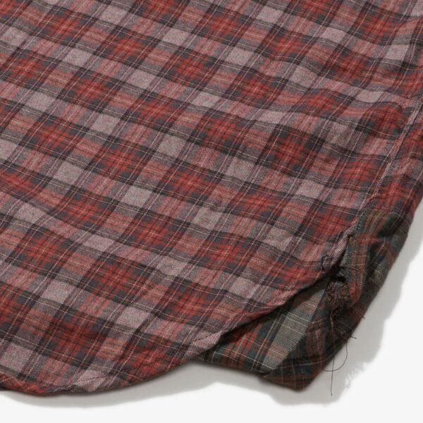 ENGINEERED GARMENTS Work Shirt - Olive / Red Smoky Plaid