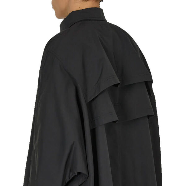 _J.L-A.L_ Emulate Coat Shungite Black