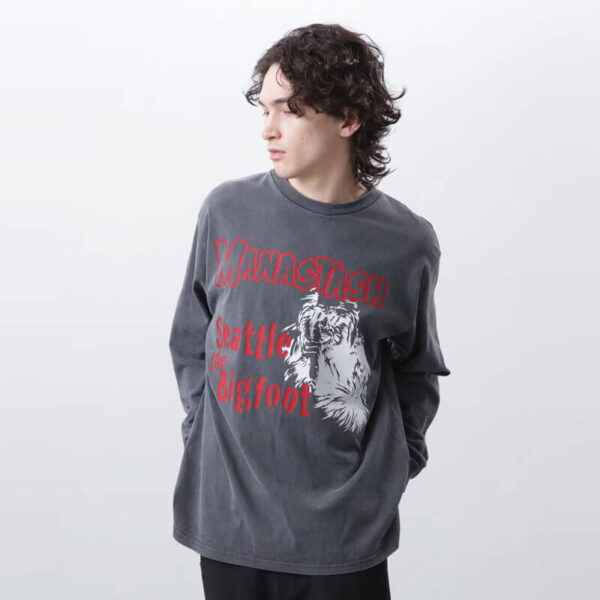 MANASTASH Big Foot Pumice LS Tee - Black