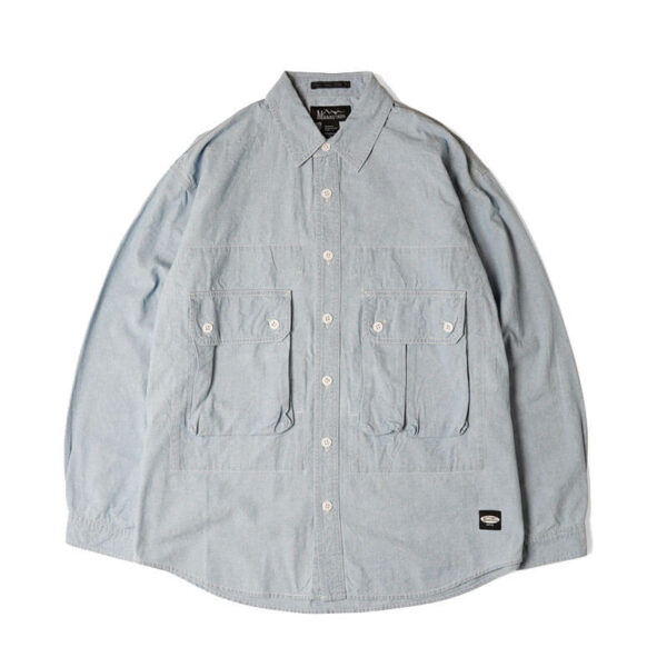 MANASTASH Cargo Pocket Work Shirt - Used