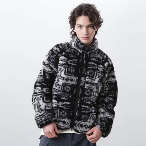 MANASTASH Chimayo Fleece Jacket - Black