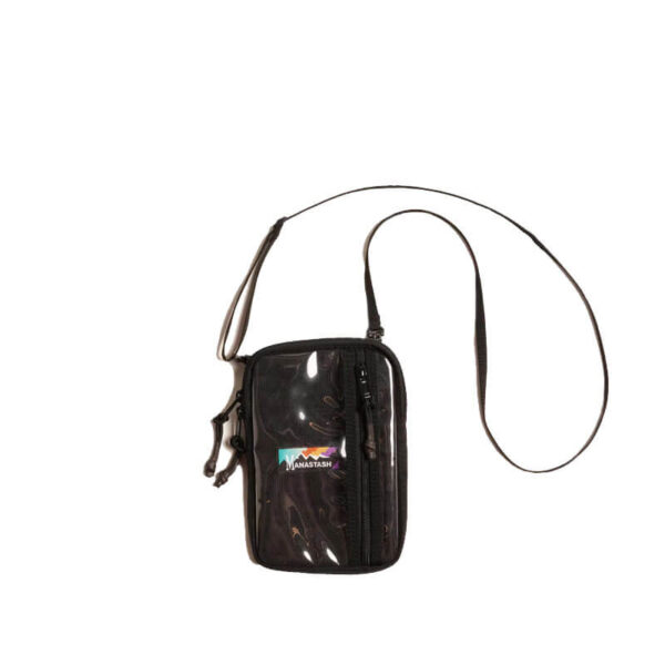 MANASTASH Clear Pocket Shoulder Bag - Black