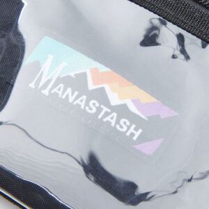 MANASTASH Clear Pouch - Black