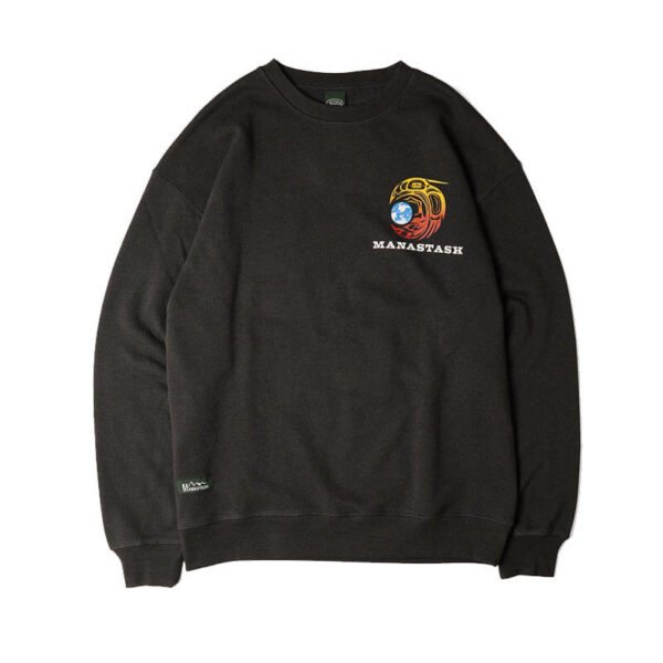 MANASTASH Raven Cascade Sweatshirt - Black