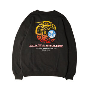 MANASTASH Raven Cascade Sweatshirt - Black