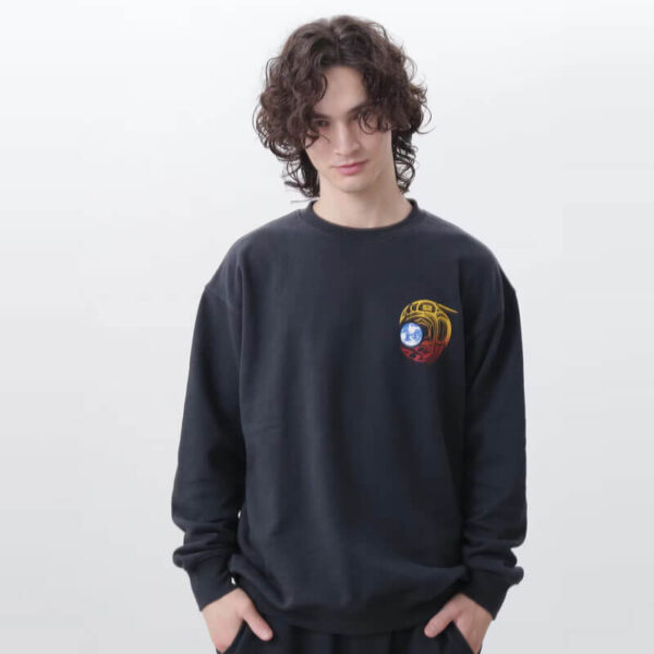 MANASTASH Raven Cascade Sweatshirt - Black