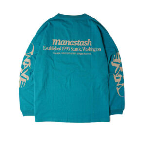 MANASTASH Wave CiTee LS Tee - Turquoise