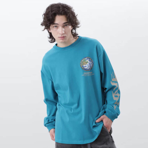 MANASTASH Wave CiTee LS Tee - Turquoise