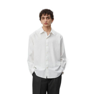 MFPEN Common Shirt - Fancy White Stripe