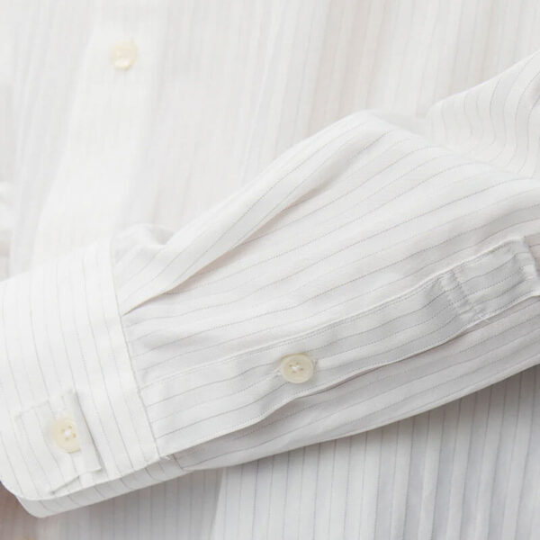 MFPEN Common Shirt - Fancy White Stripe