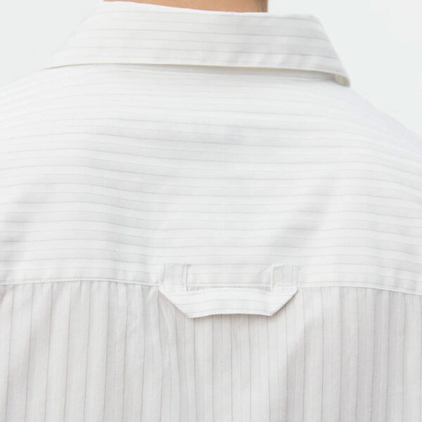 MFPEN Common Shirt - Fancy White Stripe