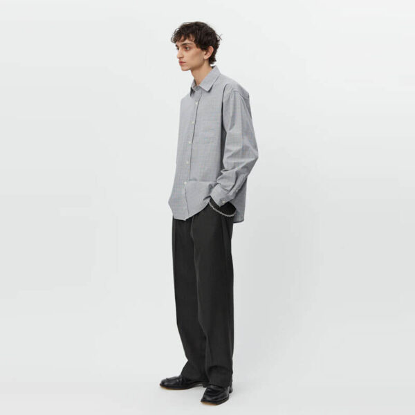 Executive Shirt - Dark Grey Stripe