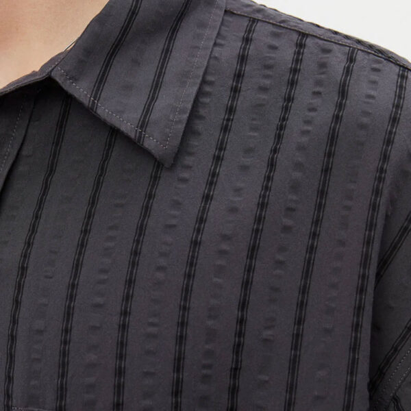 MFPEN Executive Shirt - Dark Grey Stripe