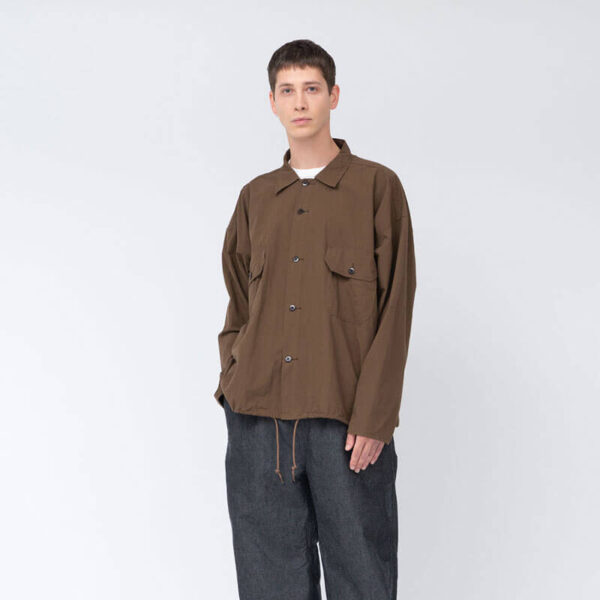 NANAMICA Cotton Wool Deck Shirt