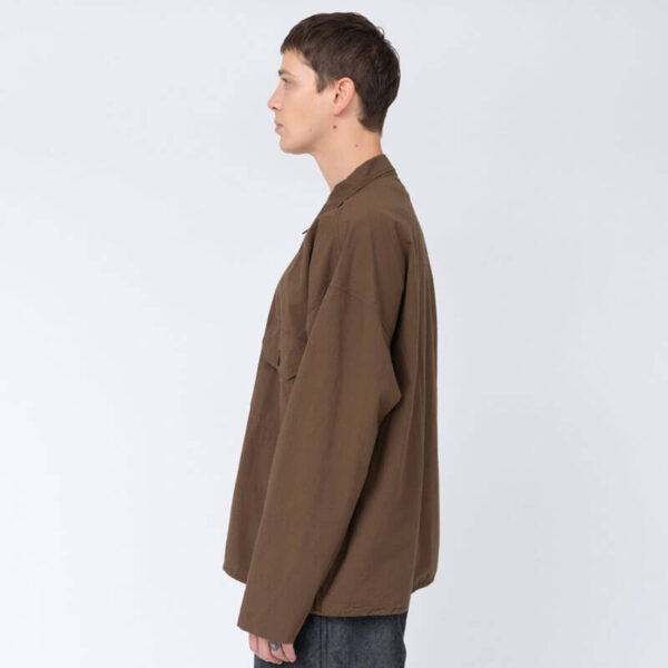 NANAMICA Cotton Wool Deck Shirt