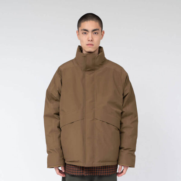 NANAMICA GORE-TEX Short Down Jacket - Khaki