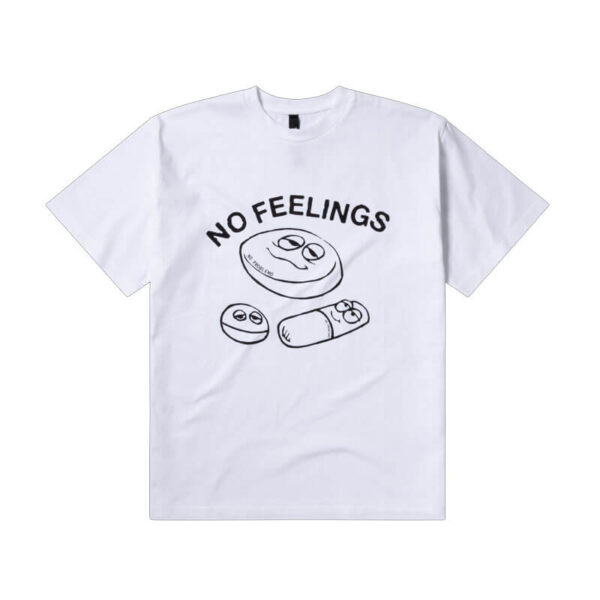 NO-PROBLEMO-Hard-Feelings-Tee-White