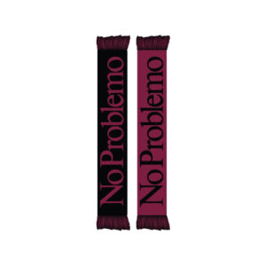 NO PROBLEMO Scarf - Burgundy