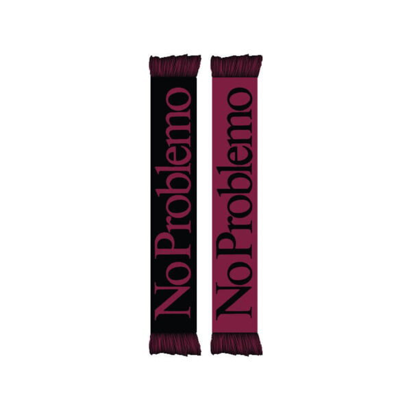 NO PROBLEMO Scarf - Burgundy