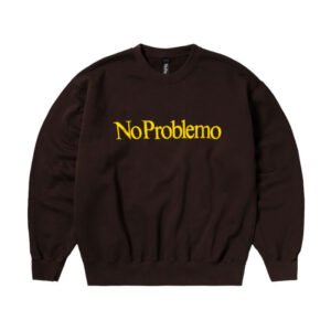 NO PROBLEMO Sweatshirt - Brown