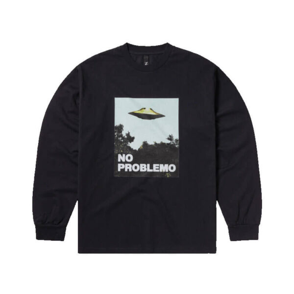 NO PROBLEMO Visitors LS Tee - Black