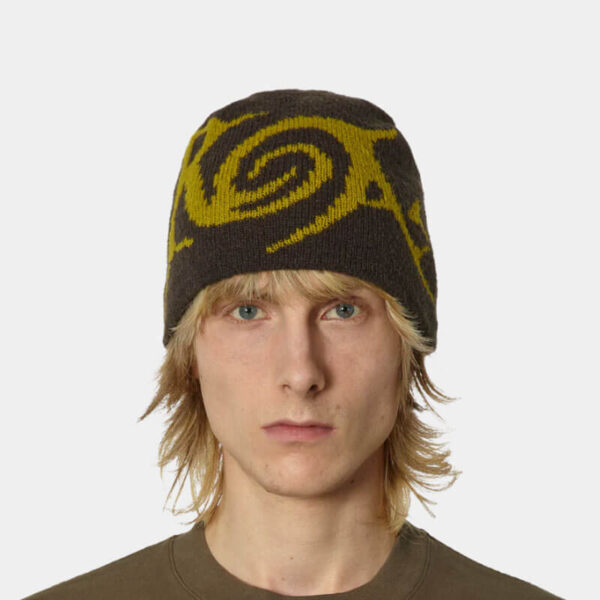 ROA Hiking Graphic Beanie - Brown