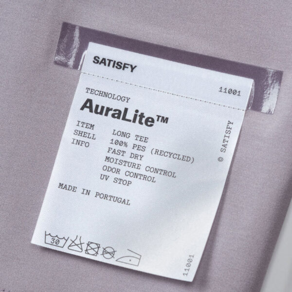 SATISFY® AuraLite™ LS Tee - Dusty Purple