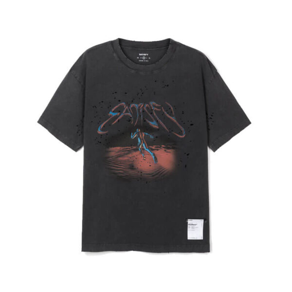 SATISFY® MothTech™ T‑Shirt - Aged Black