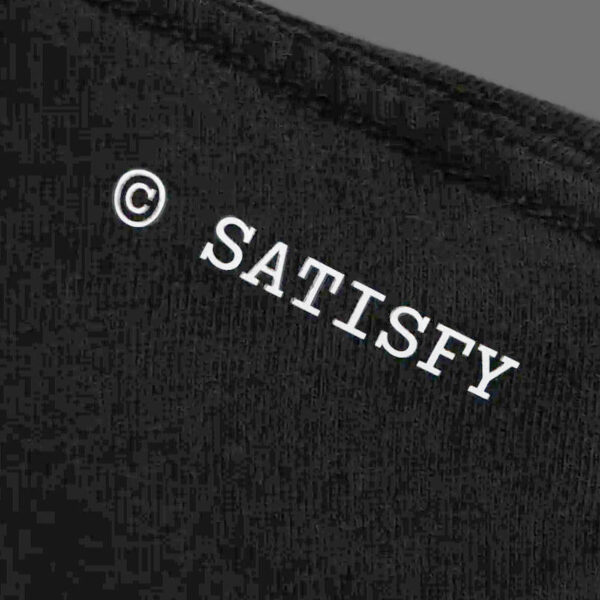 SATISFY® MothTech™ T‑Shirt - Aged Black