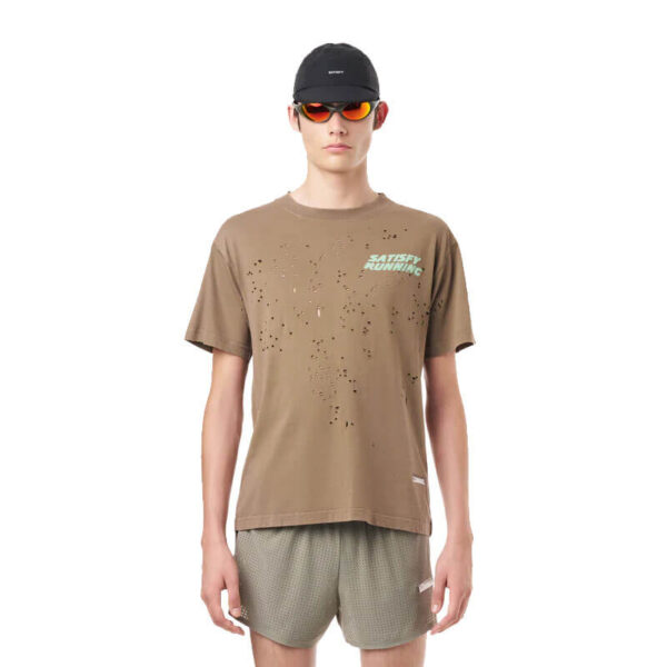 SATISFY® MothTech™ T‑Shirt - Aged Brown