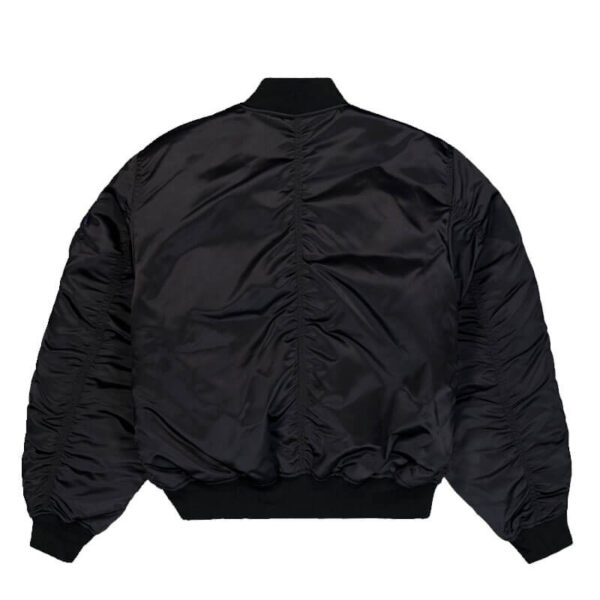 ALPHA INDUSTRIES MA-1 UV Bomber Jacket - Black