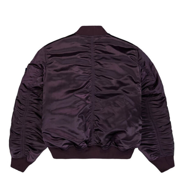 ALPHA INDUSTRIES MA-1 UV Bomber Jacket - Plum