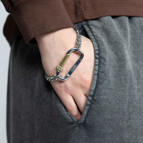 ARIES Mini Carabiner Chain Bracelet