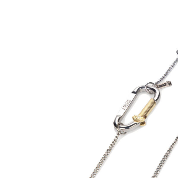 ARIES Mini Carabiner Chain Necklace