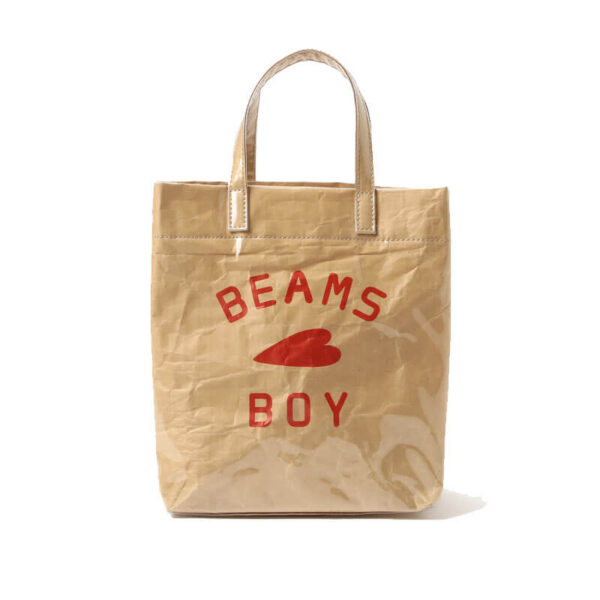 BEAMS BOY BB Logo Shop Bag